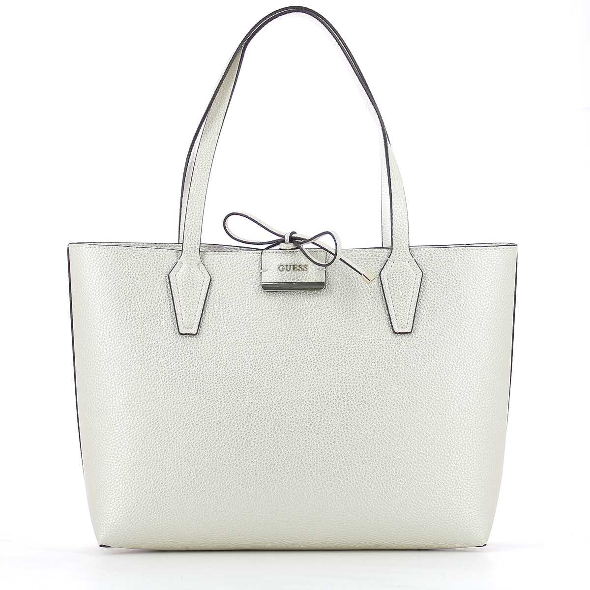 Geanta femei GUESS 823F6F8765 PEARL/STONE