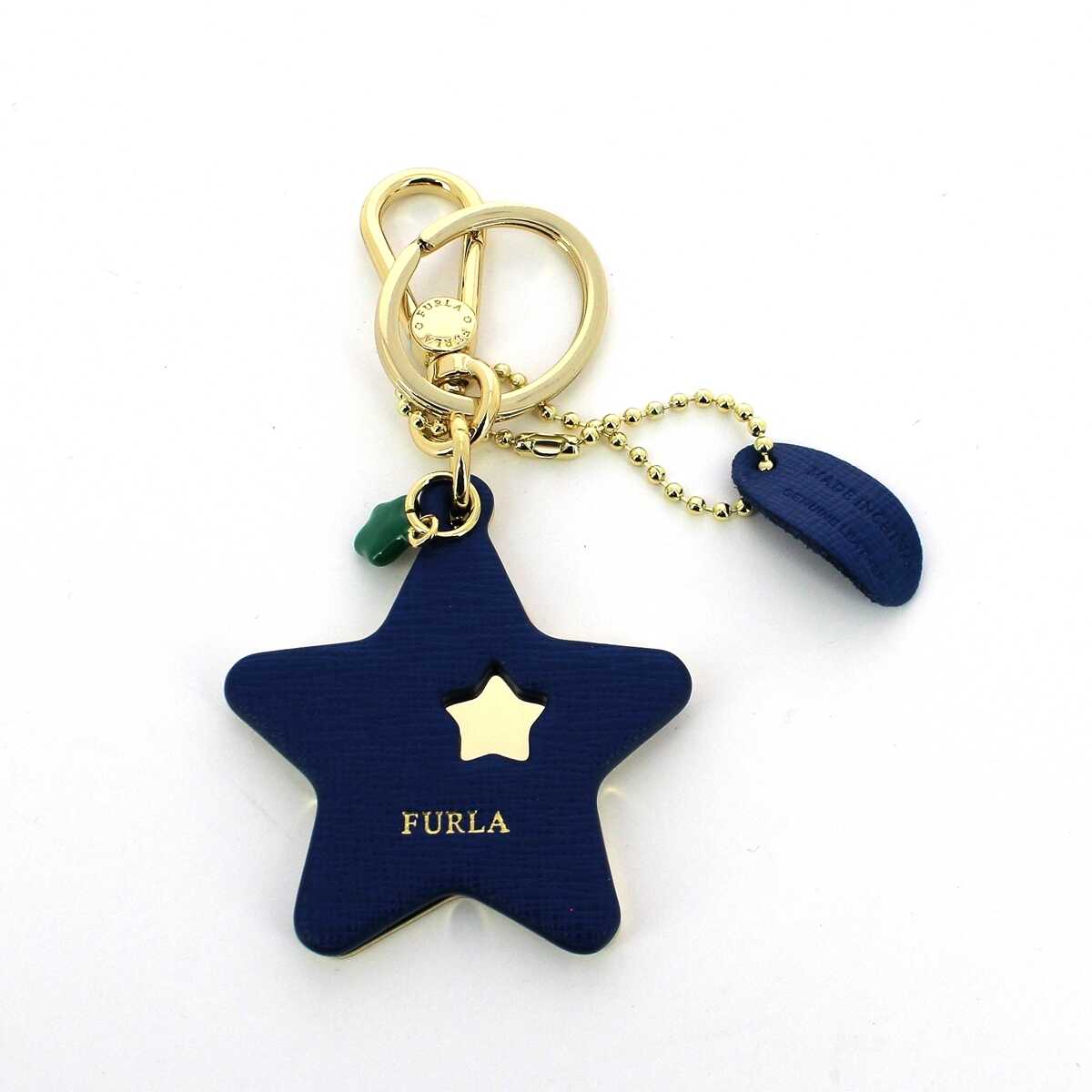 Breloc Furla 417F1C146A BLU PAVONE d