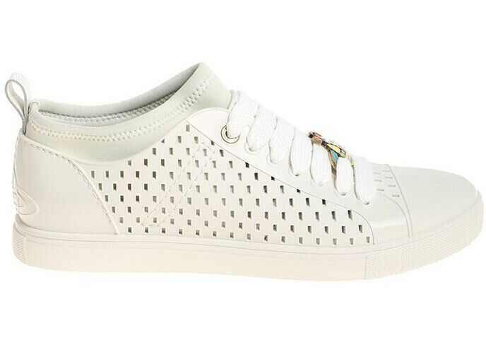 Vivienne Westwood Ice-Colored Rubber Sneakers White