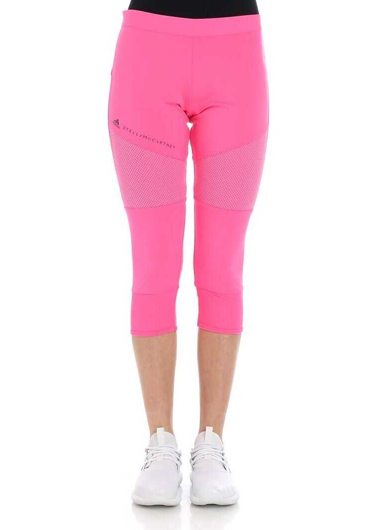 Colant adidas by Stella McCartney Neon Pink Leggings Pink