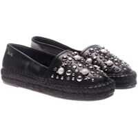 Espadrile Black Espadrilles With Studs And Logo Femei