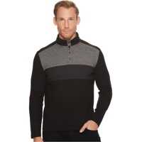 Pulovere Color Blocked Chest Stripe 1/4 Snap Knit* Barbati