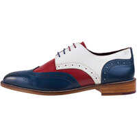 Pantofi Curtis Derby Shoes In Navy Red White Barbati