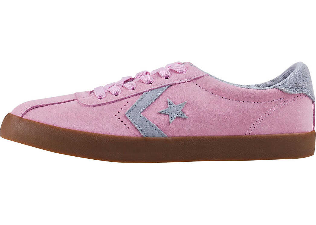 Converse Breakpoint Ox Kids Trainers In Pink Grey Pink