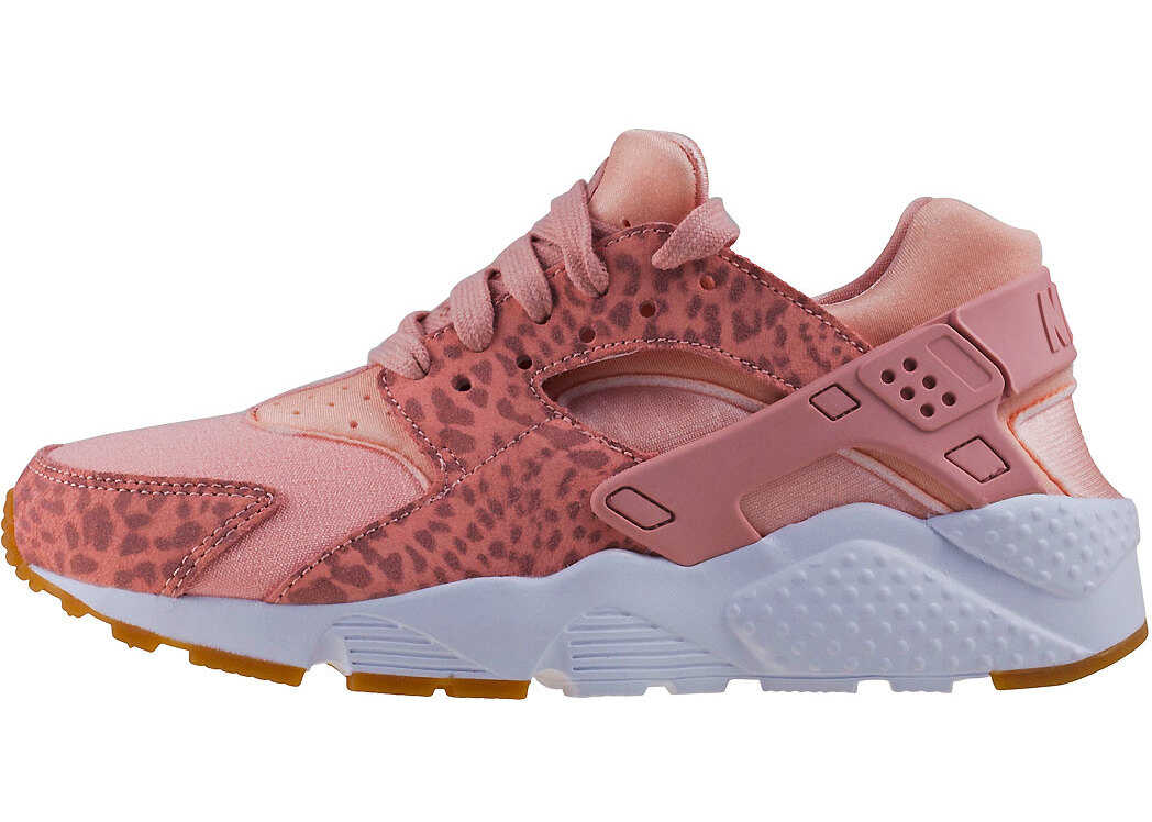 Tenis Nike Huarache Run Se Gs Kids Trainers In Coral Red