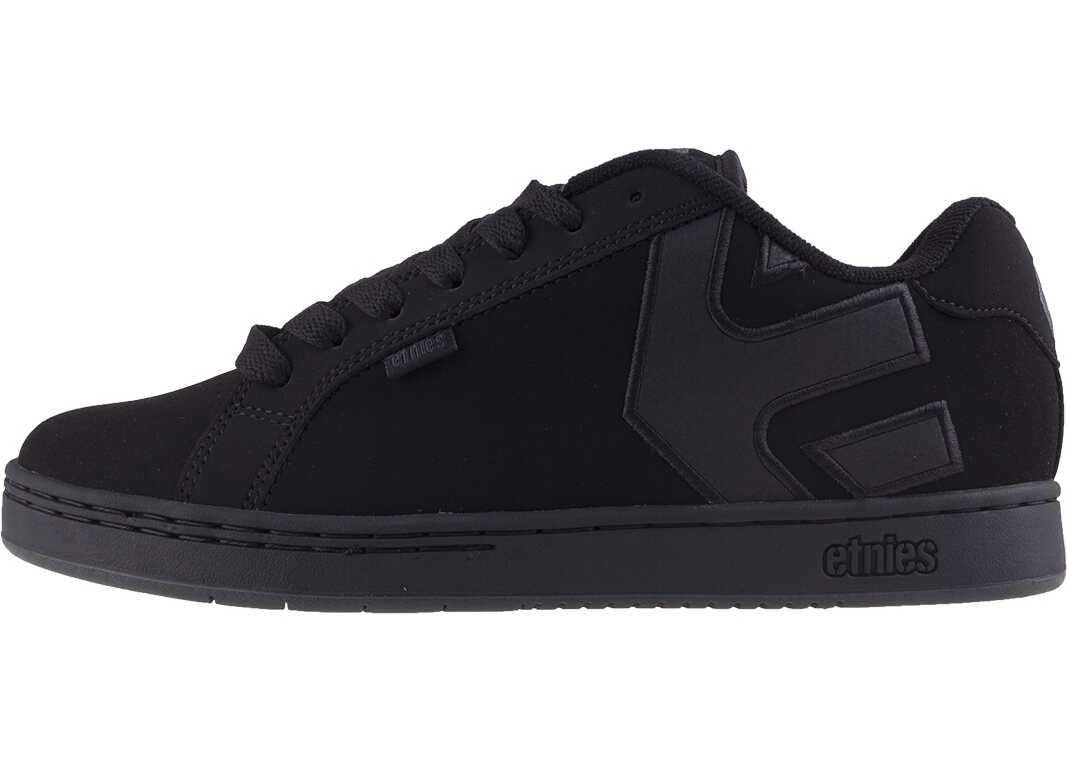 etnies Fader Trainers In Black Black Black