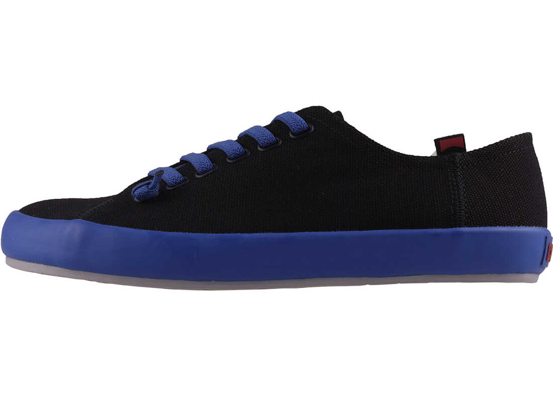 Pantof Camper Peu Rambla Vulcan Shoes In Black Blue Black