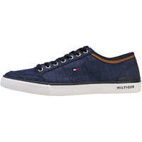 Tenisi & Adidasi Tommy Hilfiger Core Material Mix Sneaker Trainers In Midnight Navy