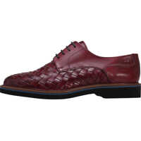 Pantofi Branson Woven Shoes In Plum Barbati