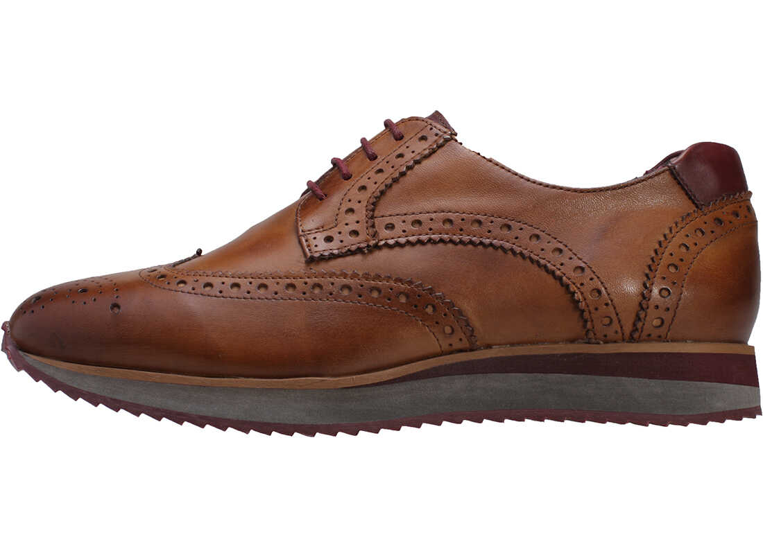 Pantof London Brogues Luke Shoes In Tan Tan