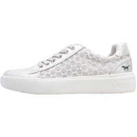 Tenisi & Adidasi Lace Up Low Top Sneaker Trainers In Silver Femei