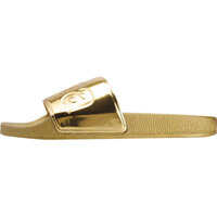 Slapi 1908 Metallic Slide In Gold Femei
