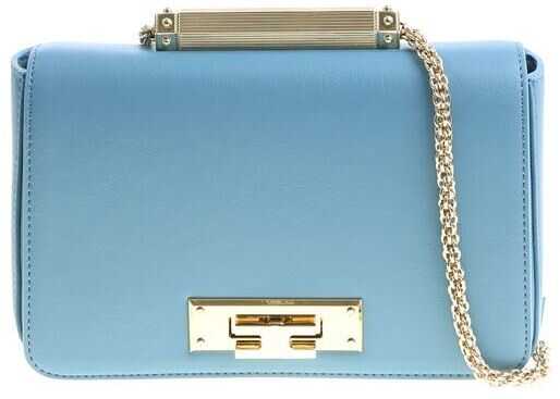Geanta femei Elisabetta Franchi Light-Blue Eco-Leather Bag Light Blue