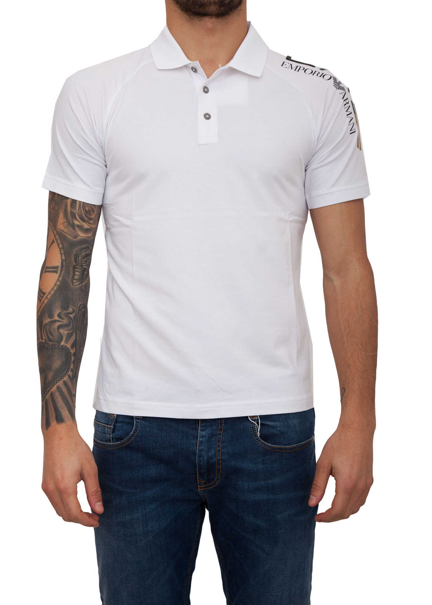 Tricou EA7 13804471 WHITE