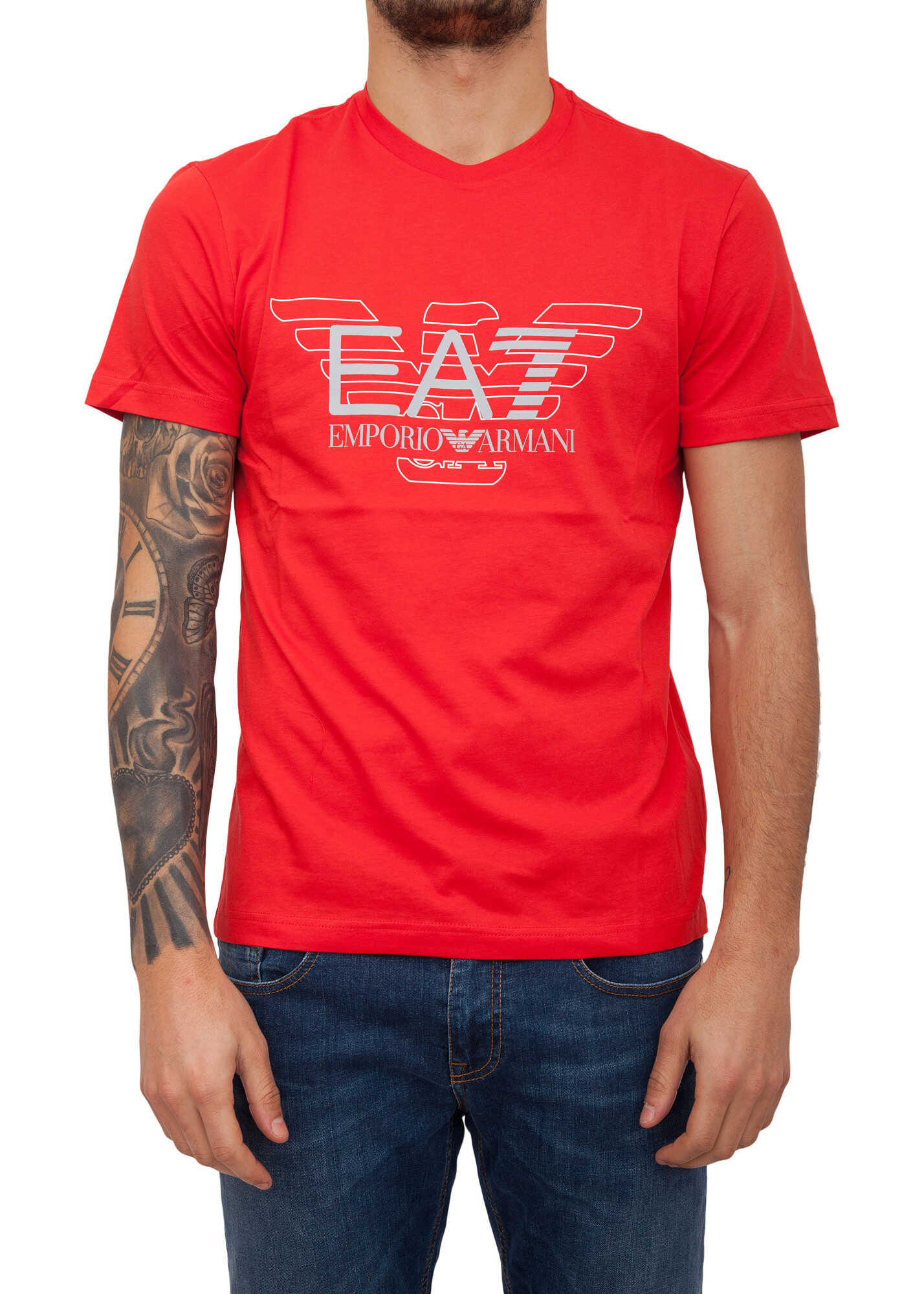 Tricou EA7 3862ED2E RED