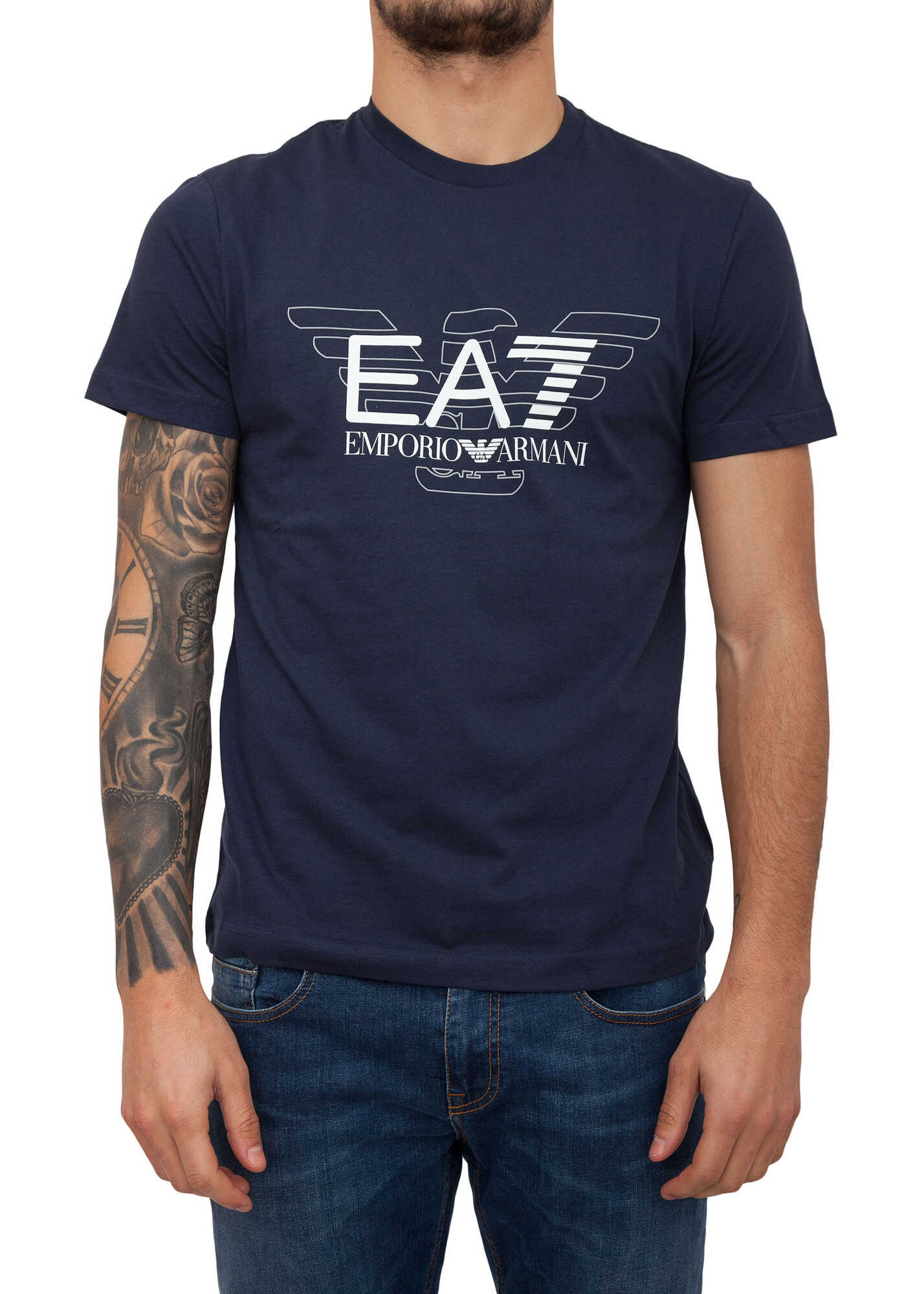 Tricou EA7 CC5D3ADB BLUE