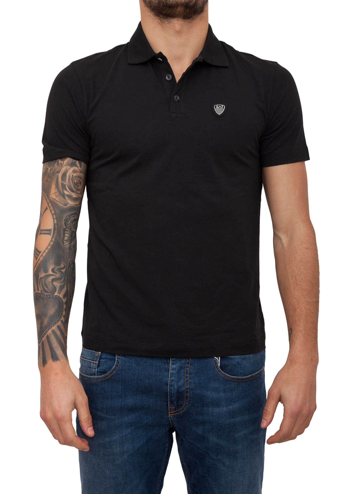 Tricou EA7 E9CC2CA1 BLACK