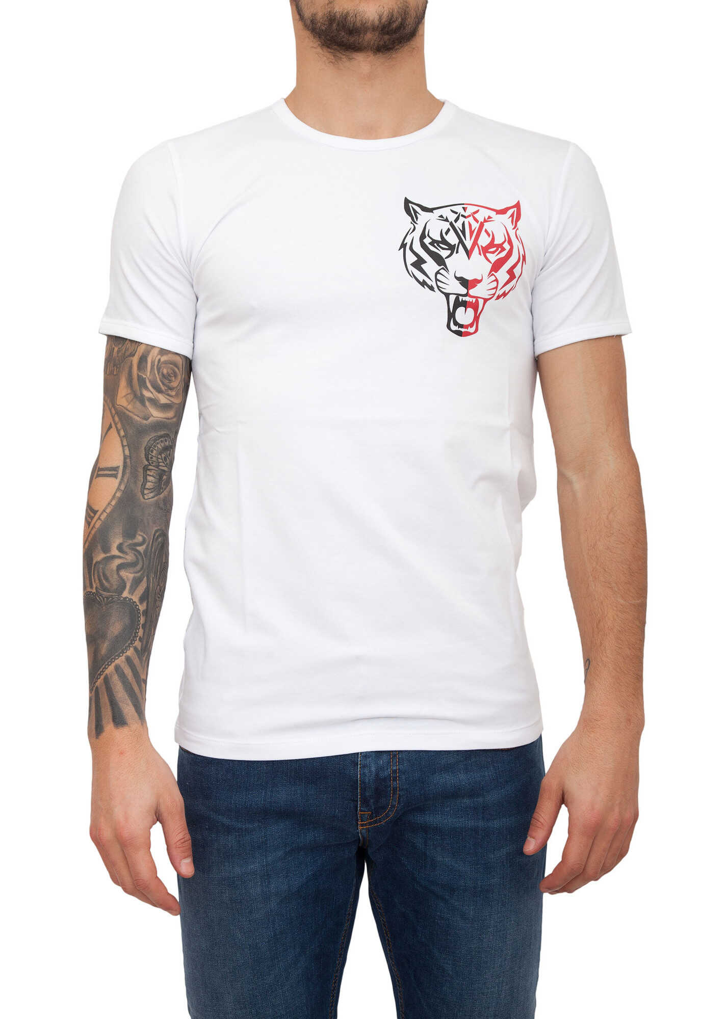 Tricou Plein Sport 6F5A5AE6 WHITE