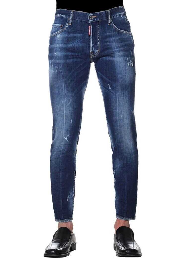Blug DSQUARED2 Blue 5 Pocket Jeans Blue