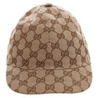 Palarii Beige Monogram Cap Fete