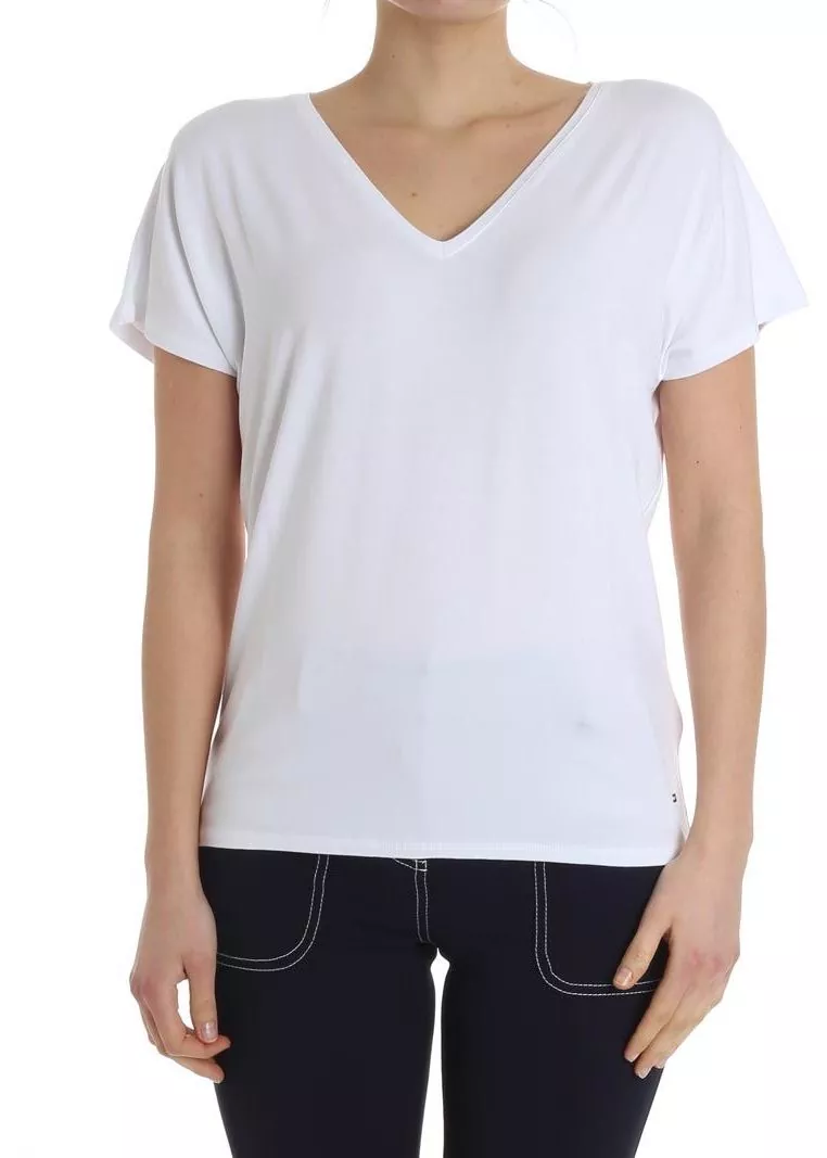 Tricou Tommy Hilfiger White T-Shirt White