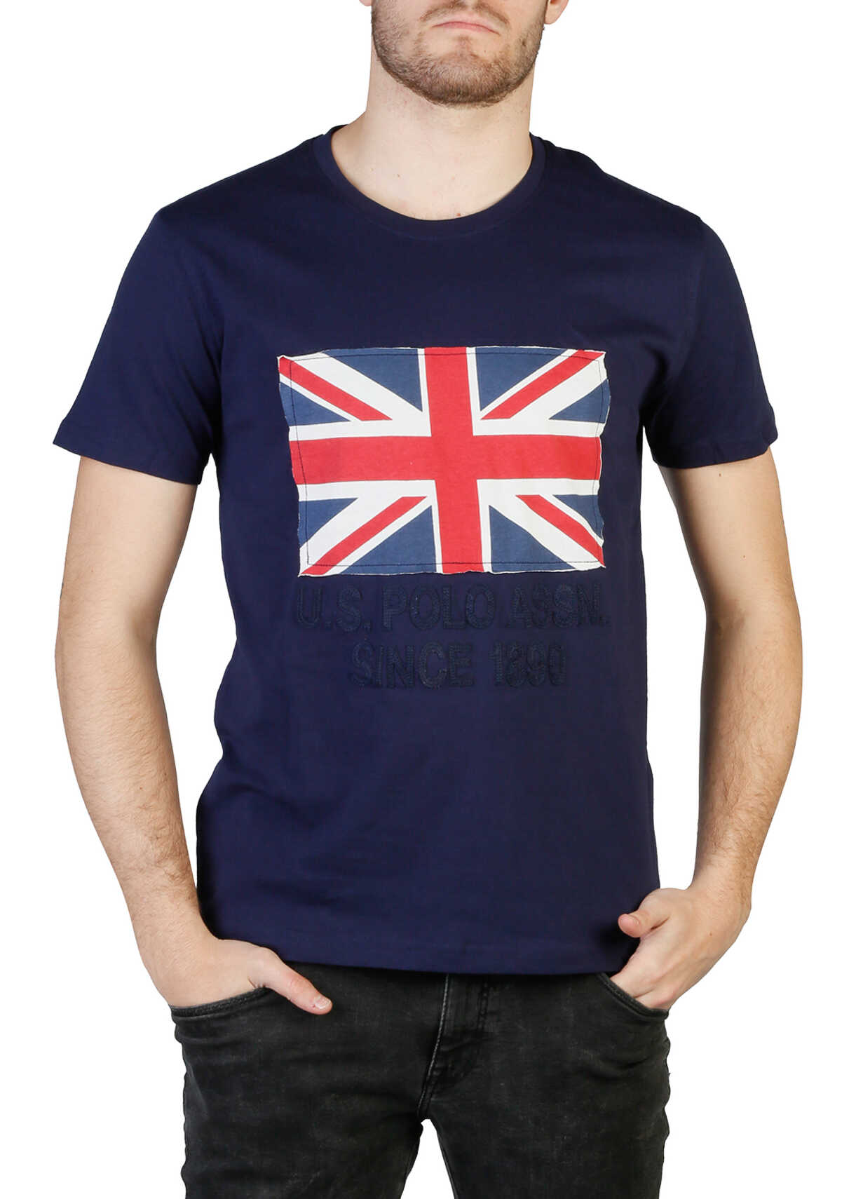Tricou U.S. POLO ASSN. 50045_49351 Blue