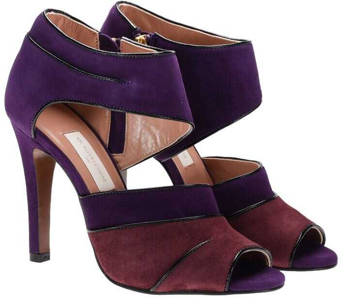 L'Autre Chose Open-Toe Sandals Purple