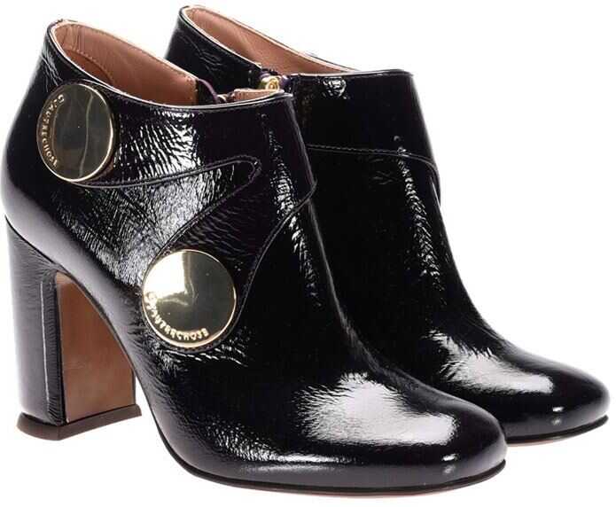 L'Autre Chose Leather Shoes Black