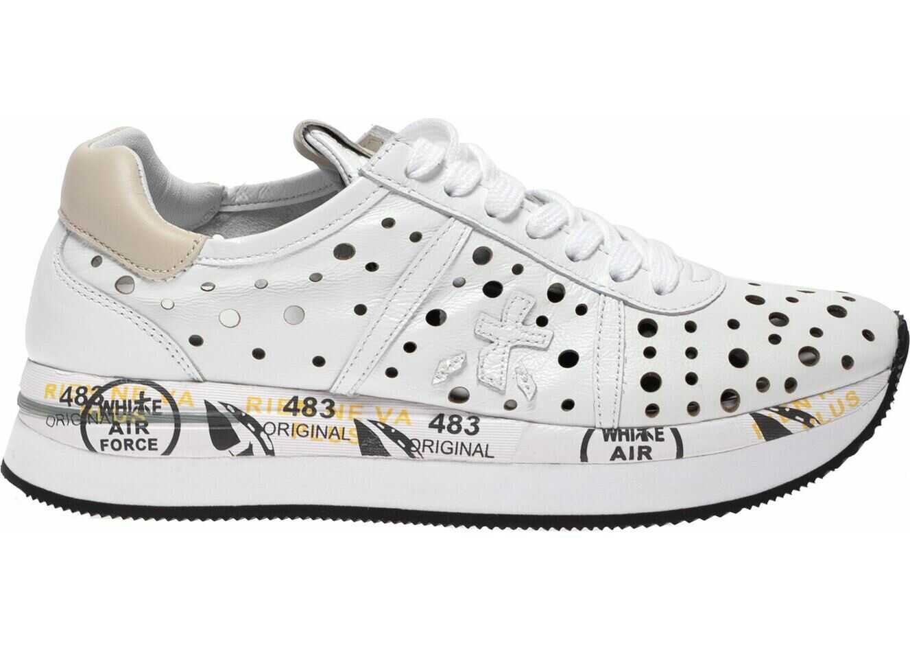 Tenis Premiata Conny Sneakers White