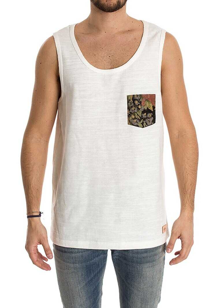 Bluza Ribbon Clothing Unisex Tank Top White