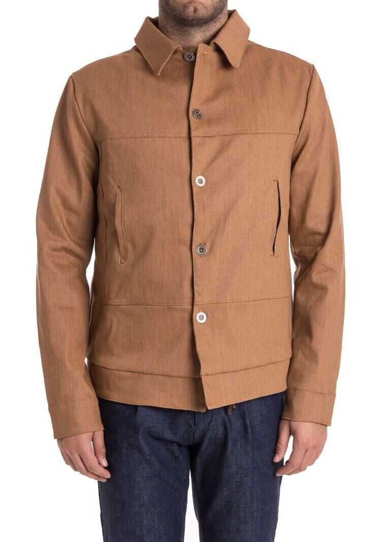 Jacheta Ribbon Clothing Cotton Jacket Brown