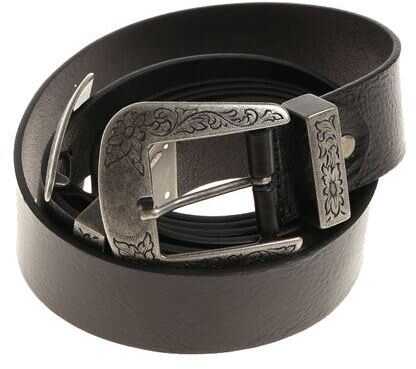 Curea Ki6? Double Belts With Two Buckles Black
