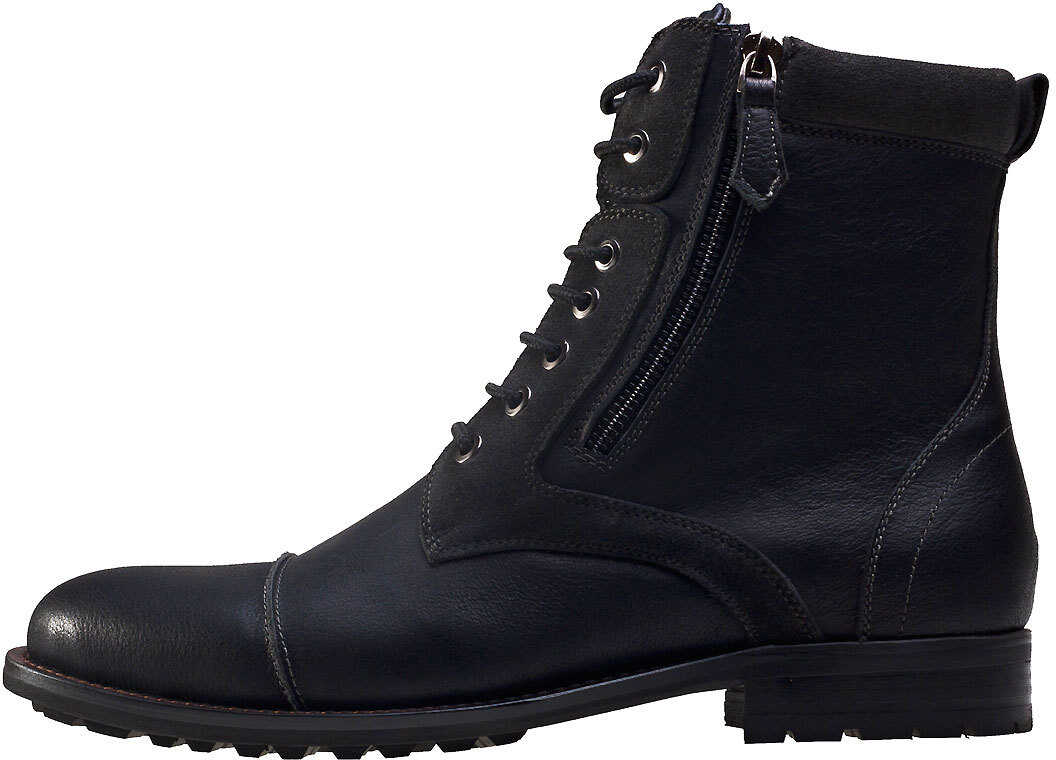 Gheata NW1 London Side Zip Boots In Black Black