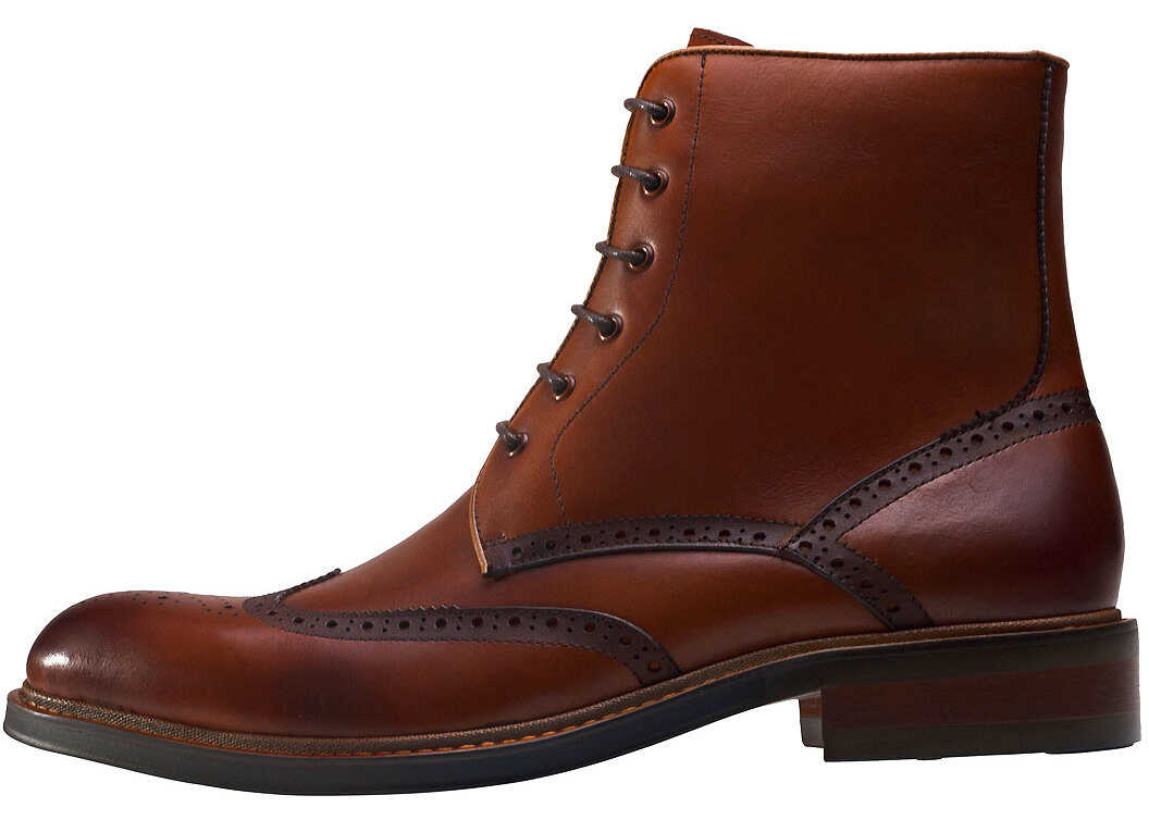 Gheata NW1 London Brogue Details Boots In Brown Brown