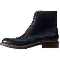 Ghete & Cizme Brogue Details Boots In Black Barbati