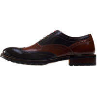 Pantofi Dual Tone Brogues In Brown Tan Barbati