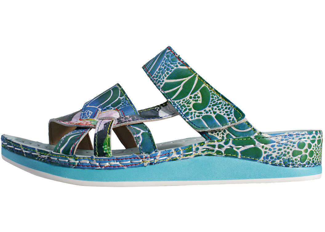 Sandala Laura Vita Bruel 058 Sandals In Turquoise Green