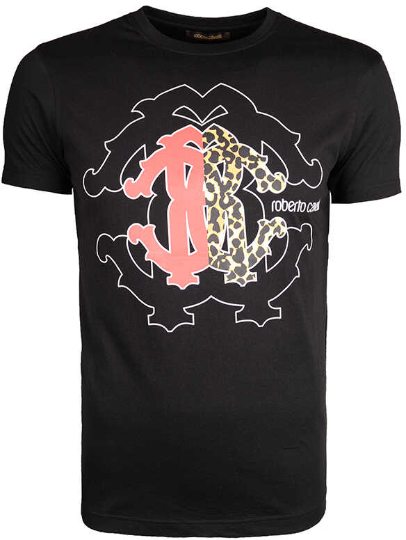 Tricou Roberto Cavalli T-shirt Czarny