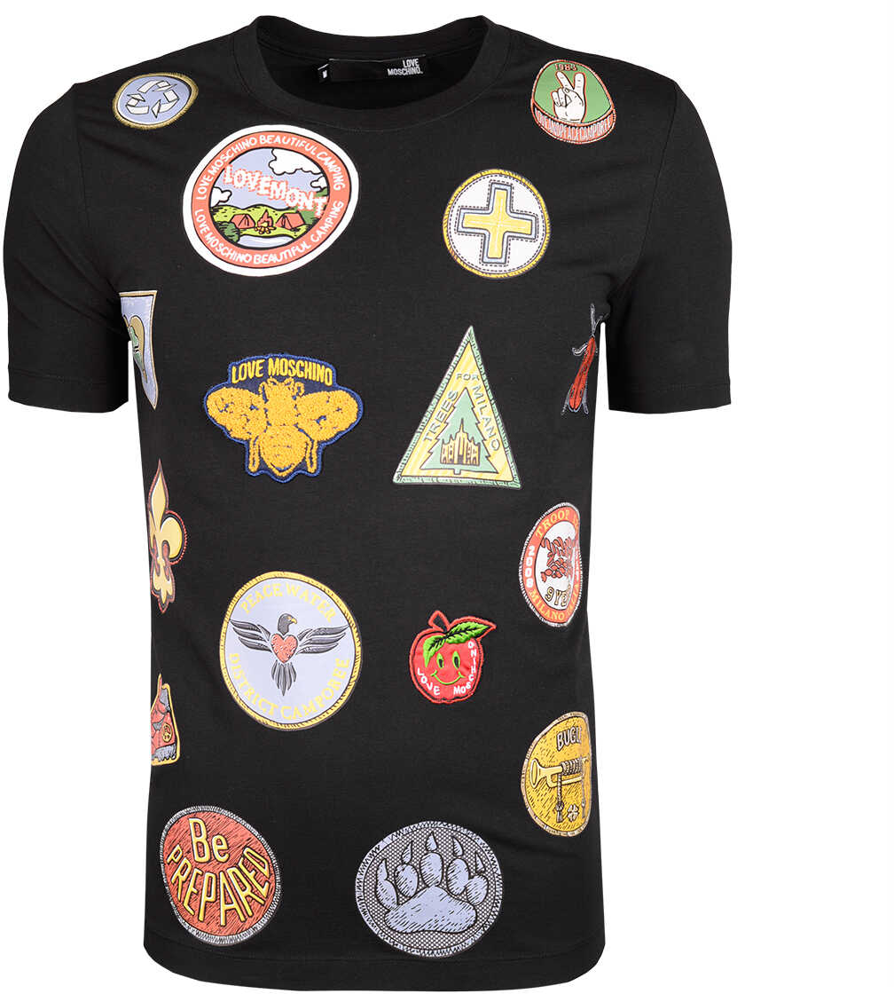 Tricou LOVE Moschino T-shirt Czarny