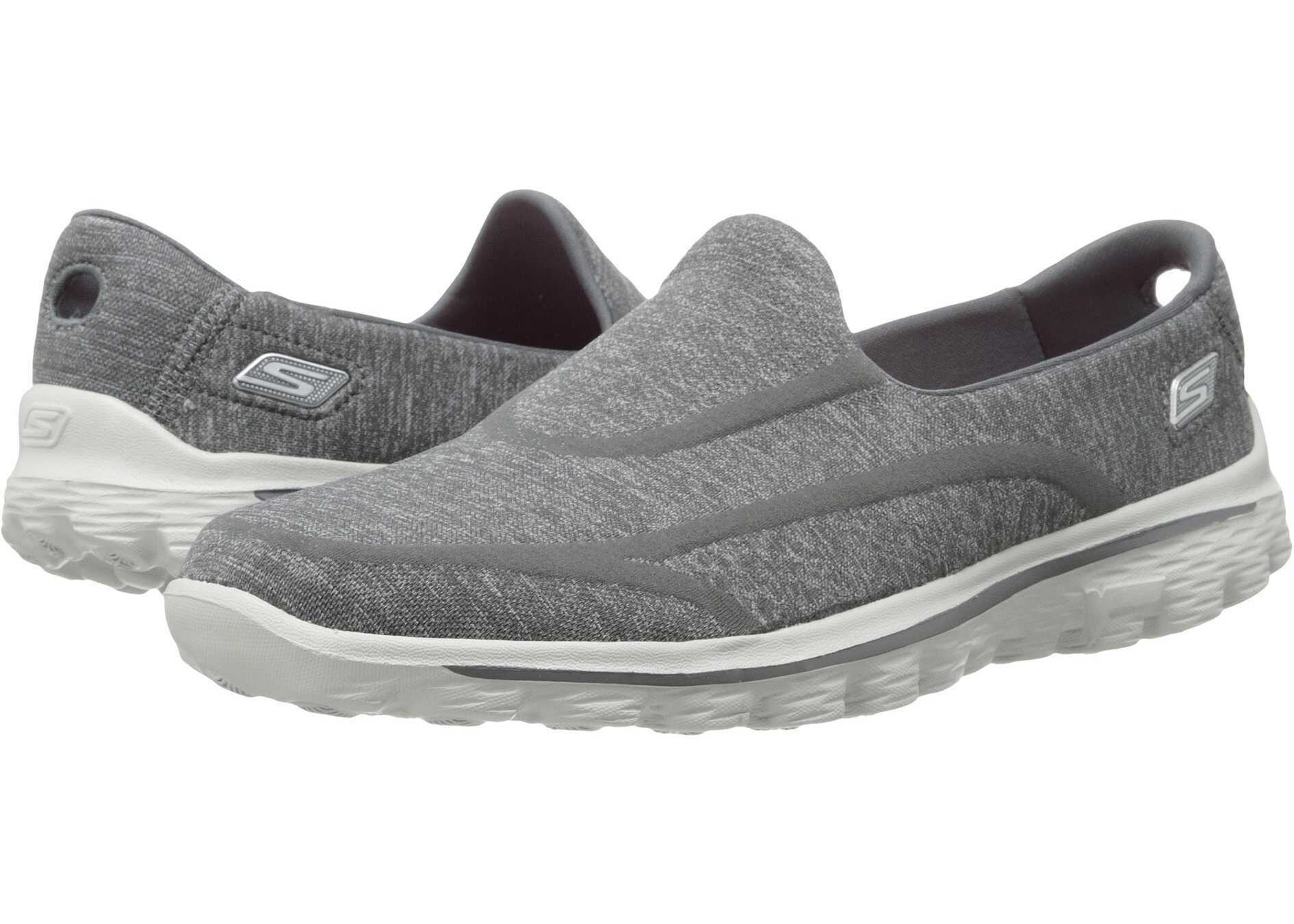 SKECHERS Performance Go Walk 2 - Supersock Charcoal