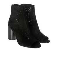 Ghete & Cizme ASH Black Flirt Open-Toe Ankle Boots