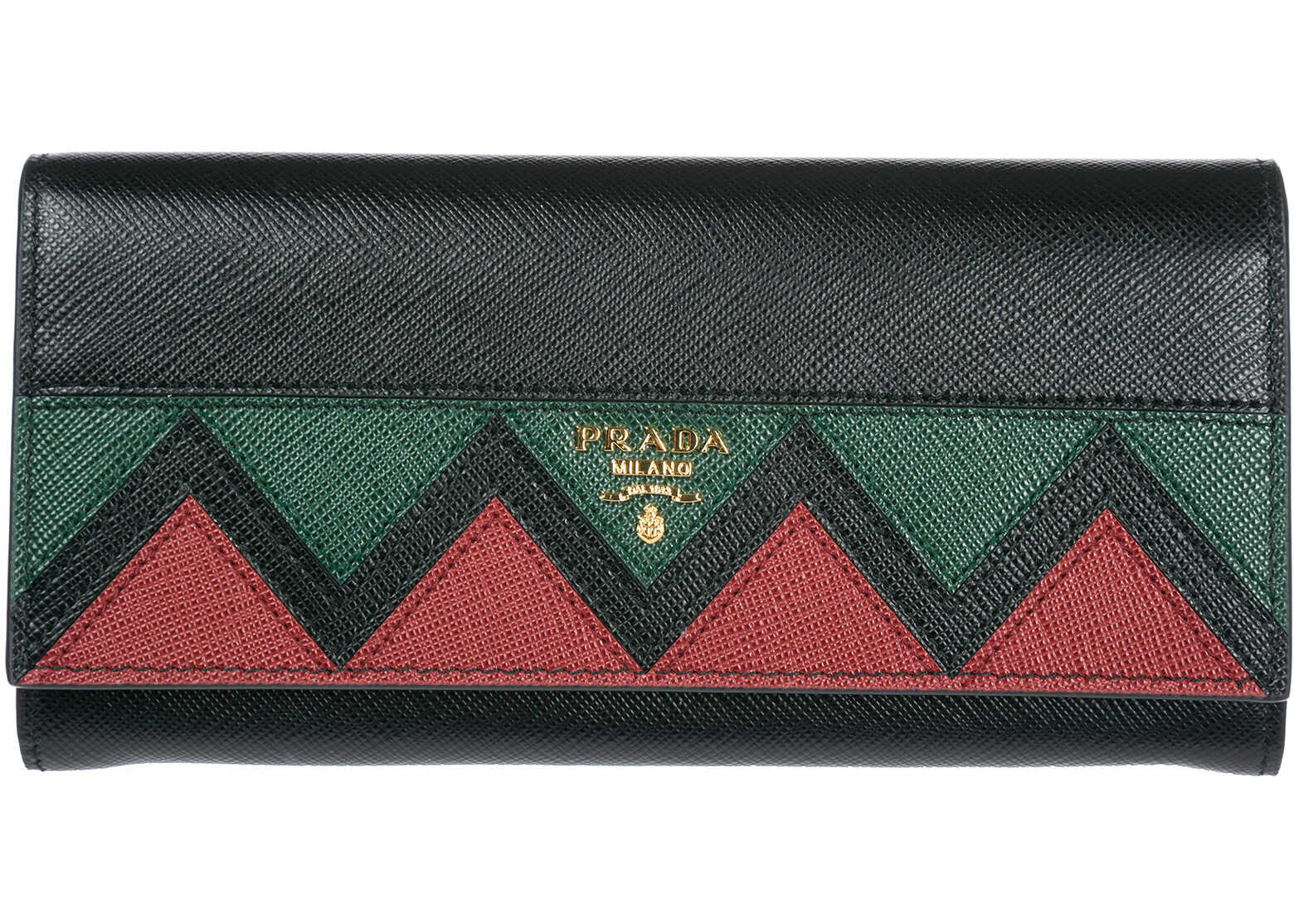 Portofel Prada Card Bifold Black