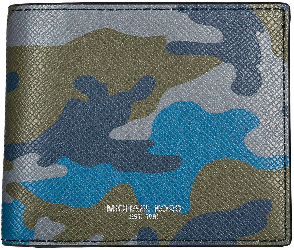 Portofel Michael Kors Bifold Harrison Blue