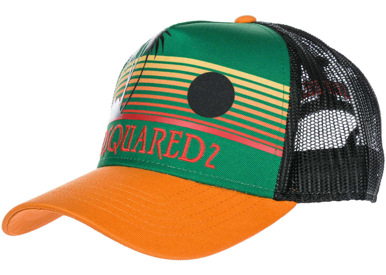 Caciula DSQUARED2 Cap Baseball Green