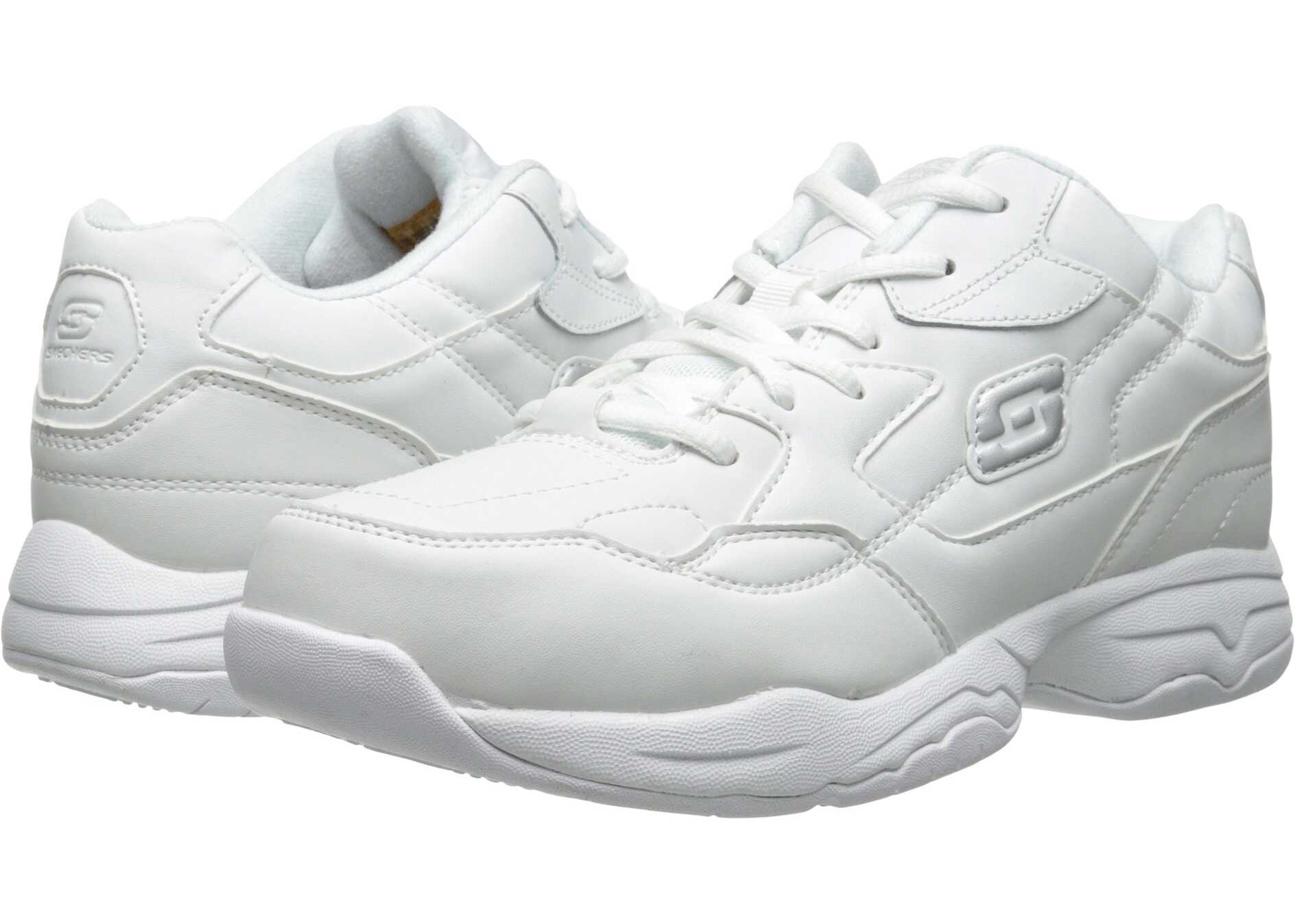 Tenis SKECHERS Work Felton Albie White Leather