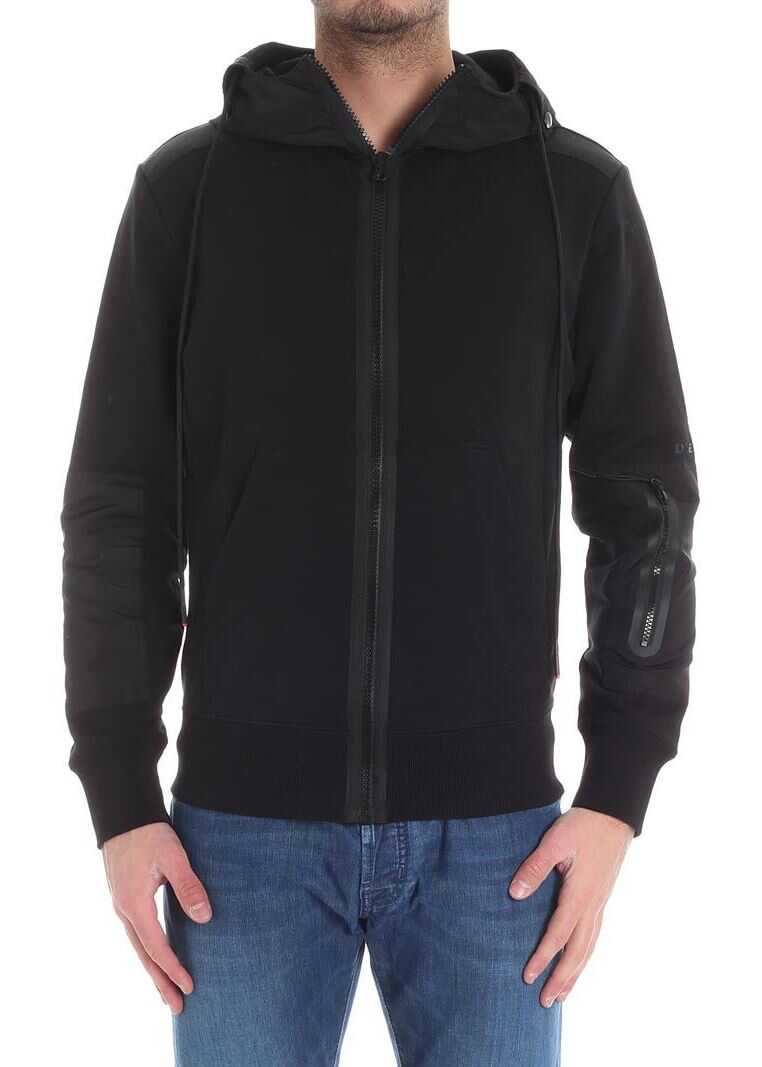 Bluza Diesel Black S-Cruz Sweatshirt Black