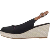 Platforme Iconic Elba Basic Sling Back Wedges In Black Femei