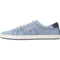Tenisi & Adidasi Essential Pique Denim Sneaker Trainers In Blue Barbati