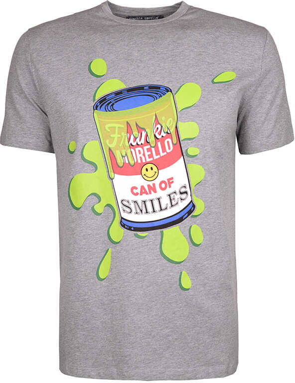 Tricou Frankie Morello T-shirt Szary melanż