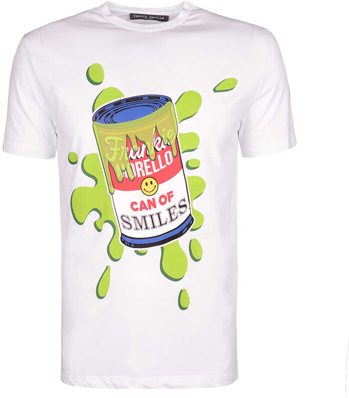 Tricou Frankie Morello T-shirt Biały